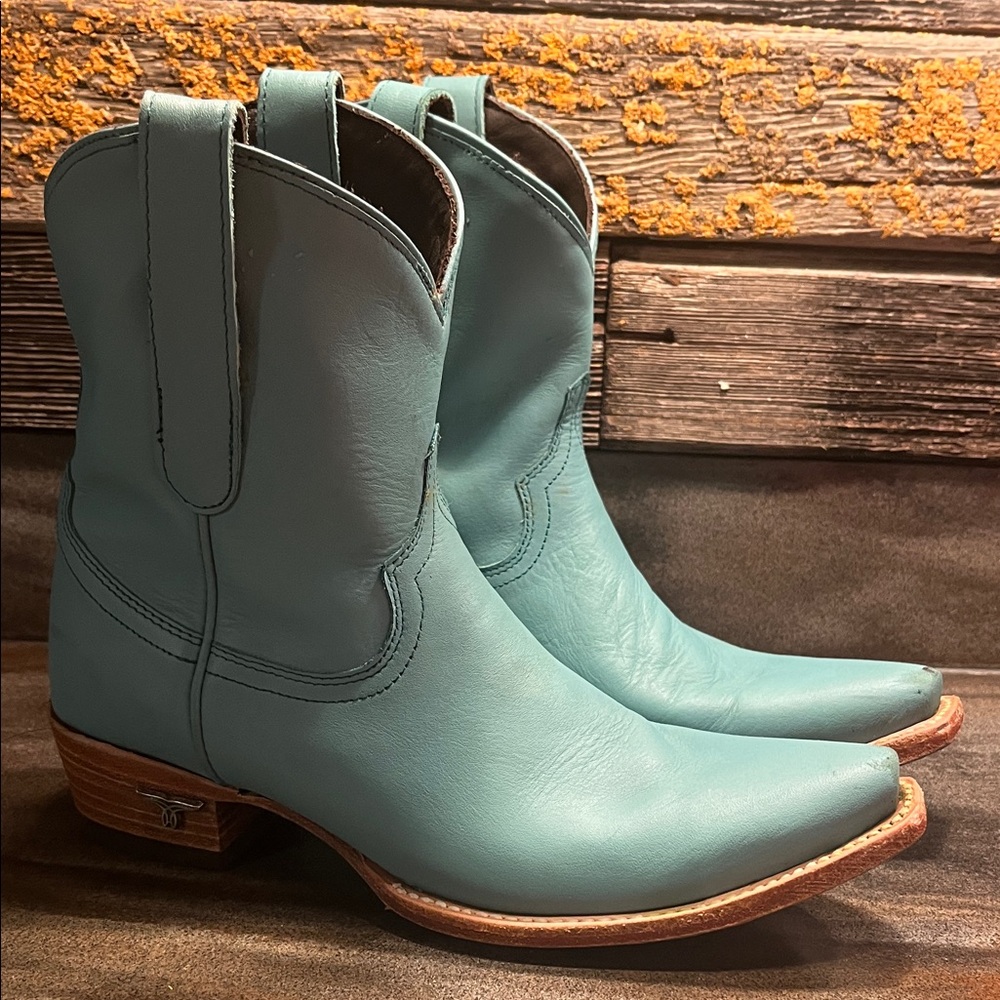 Lane Women's Booties Teal 6.5